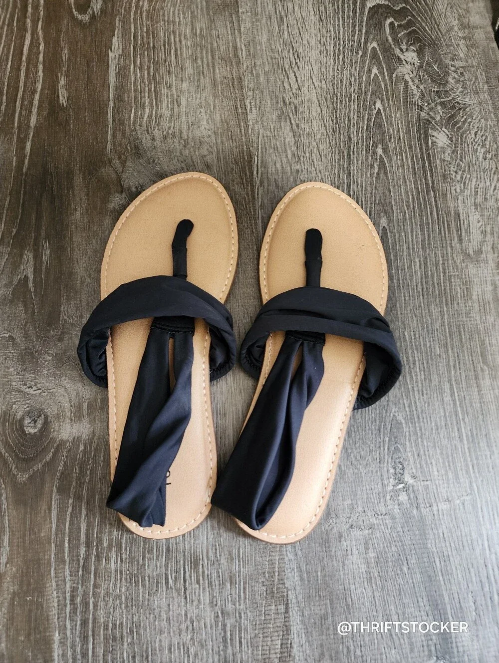 Torrid Fabric T Strap Sandals